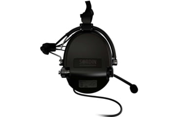 Image of Sordin Supreme MIL CC Headset, Neckband, Black Cups, 500785