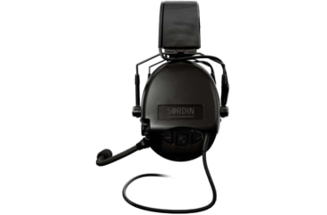 Image of Sordin Supreme MIL CC Headset, Slim, Black Cups, 500775