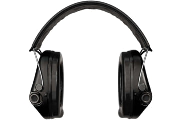 Image of Sordin Supreme PRO-X Headband Headset, Foam, Leather Headband, Black Cups, 500420