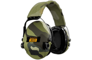 Image of Sordin Supreme PRO-X LED Headset, Camo Headband, Camo Cups, 500412