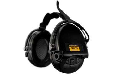 Image of Sordin Supreme PRO-X Neckband, Foam Cushions, Black, 500415