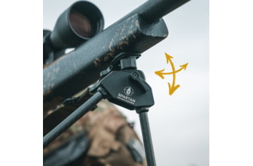 Image of Spartan Precision Equipment Javelin Lite Bipod, Black, SP01-02-R-BLK