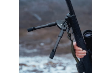 Image of Spartan Precision Equipment Javelin Lite Standard Bipod w/o Adapter, Black, SP01-054-R-BLK