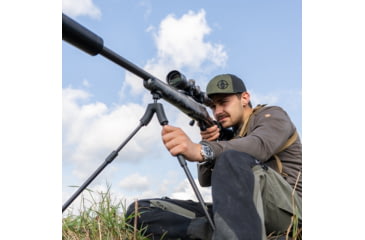 Image of Spartan Precision Equipment Springbok Bipod, Black, SP01-042-R