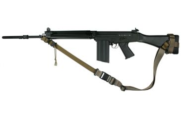 Image of Specter Gear 2 Point Tactical Sling, FN FAL, Ambidextrous, w/ ERB - Coyote