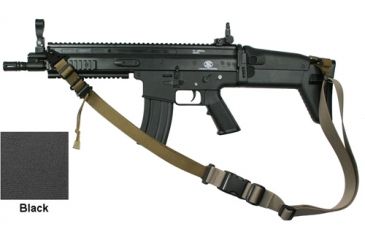Image of Specter Gear 2 Point Tactical Sling, FN SCAR, Ambidextrous w/ ERB,Black 727 BLK-ERB