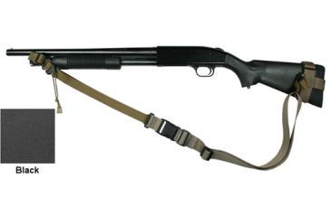 Image of Specter Gear 2 Point Tactical Sling, Mossberg 500 w/ Hogue 12in LOP Stock, Ambidextrous w/ ERB,Black 759 BLK-ERB