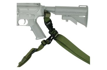 Image of Specter Gear CCS Convertible 1 or 2 Point Tactical Sling, Webbing Attachment Version, Olive Drab, 841 OD-ERB