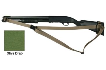Image of Specter Gear CQB Sling, Winchester 1300 / FN Police  w/ Hogue 12in LOP Stock, Ambidextrous - OD Green 764 OD
