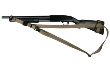 Image of Specter Gear CST Sling, Mossberg 500 w/ Hogue 12in LOP Stock, Ambidextrous - Coyote 757 COY
