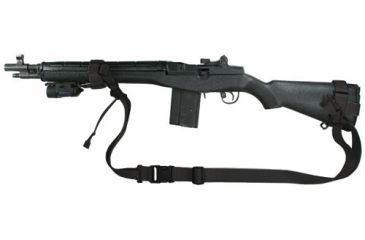 Image of Specter Gear 2 Point Tactical Sling, M-14 / M1A, Ambidextrous, w/ ERB - Black