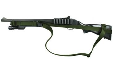 Image of Specter Gear CQB Sling, Mossberg 590 Reduced Length of Pull Stock, Ambidextrous - Olive Drab