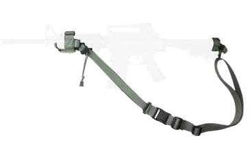 Image of Specter Gear Raider 2 Point Tactical Sling, CAR-15 / M4, collapsible stock &amp; standard hand guards, Braided Lanyard, Emergency Release, Coyote Tan, 535 COY-ERB-BL