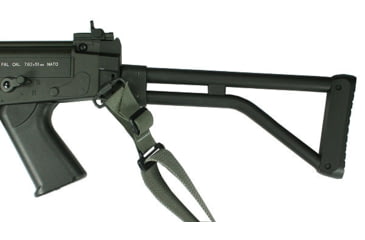 Image of Specter Gear Raider 2 Point Tactical Sling, FN FAL, folding stock, Standard Lanyard, Emergency Release, Coyote Tan, 1035 COY-ERB