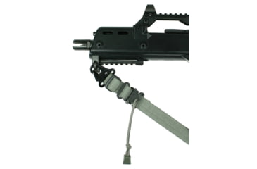 Image of Specter Gear Raider 2 Point Tactical Sling, HK G36 / HK UMP45 UMP45, Braided Lanyard, Emergency Release, Olive Drab Green, 552 OD-ERB-BL