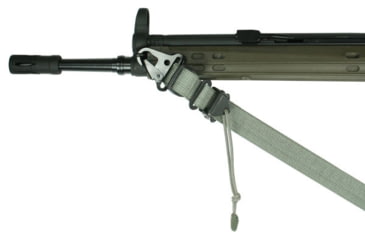 Image of Specter Gear Raider 2 Point Tactical Sling, HK MP5 HK91 HK93 HK53, Braided Lanyard, Emergency Release, Olive Drab Green, 551 OD-ERB-BL