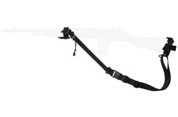 Image of Specter Gear Raider 2 Point Tactical Sling, M-14 / M1A, standard fixed stock, Braided Lanyard, Emergency Release, Coyote Tan, 545 COY-ERB-BL