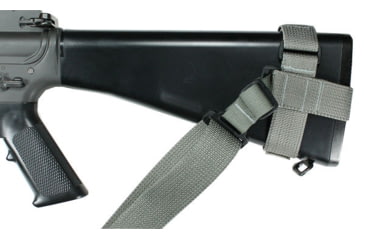 Image of Specter Gear Raider 2 Point Tactical Sling, M-16 / AR-15, standard fixed stock, Braided Lanyard, Emergency Release, Black, 532 BLK-ERB-BL