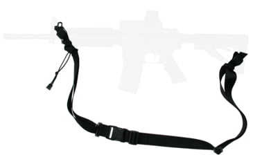 Image of Specter Gear Raider 2 Point Tactical Sling, M-4A1, Magpul Stock, Standard Lanyard, Emergency Release, Black, 1038 BLK-ERB