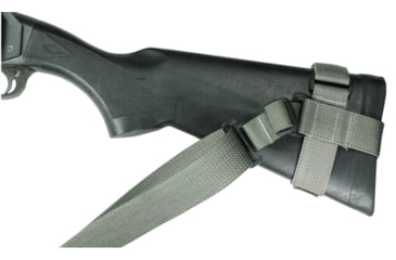 Image of Specter Gear Raider 2 Point Tactical Sling, Remington 870 &amp; 11/87, standard fixed stock, Braided Lanyard, Emergency Release, Black, 538 BLK-ERB-BL