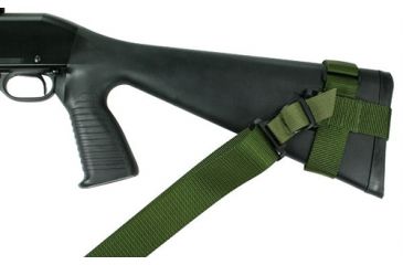 Image of Specter Gear Raider 2 Point Tactical Sling, Stevens 320, Standard and Pistol Grip Fixed Stock, w/ERB, Ambidextrous, Olive Drab 976 OD-ERB