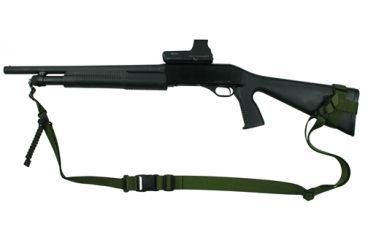 Image of Specter Gear Raider 2 Point Tactical Sling, Stevens 320, Standard and Pistol Grip Fixed Stock, w/ERB, Ambidextrous, Foliage Green, 976 FG-ERB