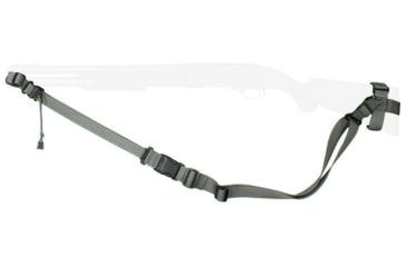 Image of Specter Gear Raider 2 Point Tactical Sling, Winchester 1300 with Hogue 12 LOP Stock, Braided Lanyard, Emergency Release, Coyote Tan, 767 COY-ERB-BL