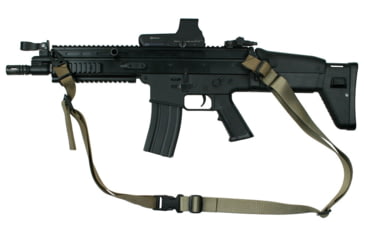 Image of Specter Gear Raptor 2 Point Tactical Sling, FN SCAR, Emergency Release, Coyote Tan, 971 COY-ERB