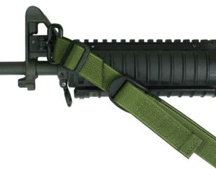 Image of Specter Gear Raptor 2 Point Tactical Sling for M4A1 w/Magpul Collapsible Stock, Black 939 BLK-ERB