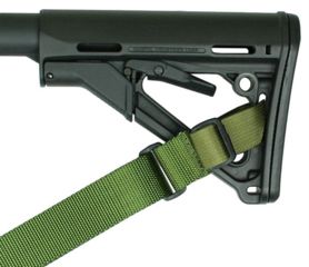 Image of Specter Gear Raptor 2 Point Tactical Sling for M4A1 w/Magpul Collapsible Stock, Black 939 BLK-ERB