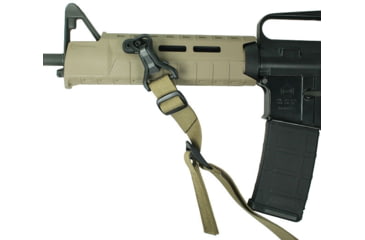 Image of Specter Gear Raptor 2 Point Tactical Sling, Universal Paraclip, Emergency Release, Olive Drab Green, 1014 OD-ERB