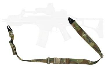 Image of Specter Gear Recon 2 Point Tactical Sling, HK G36 / HK UMP45 / UMP, Emergency Release, Olive Drab Green, 1120 OD-ERB