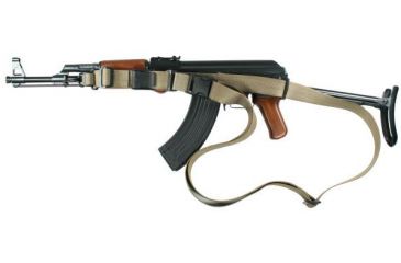 Image of Specter Gear Sop Sling For Ak 47 Folding Stock Wemergency Release Buckle Coyote