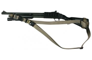 Image of Specter Gear SOP Sling, Mossberg 590/590A1 w/ Hogue 12in LOP Stock, Ambidextrous - Coyote 762 COY