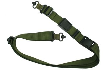Image of Specter Gear Universal QD Swivel SOP 3 Point Tactical Sling, Olive Drab, w/ERB, Olive Drab 852-OD-ERB