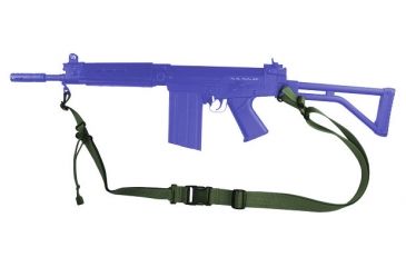 Image of Specter Gear 2 Point Tactical Sling, M-4, Ambidextrous, w/ ERB - OD Green 