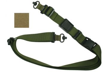 Image of Specter Gear Universal QD Swivel SOP 3 Point Tactical Sling, Coyote, Coyote 852-COY