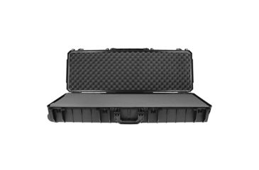 Image of SportLock Double Rifle Case w/Handle and Wheels, Black, 47x17x7in 00057
