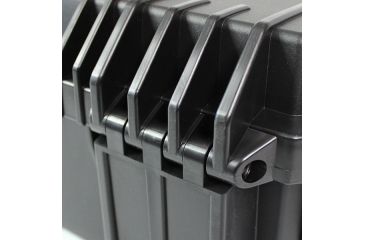 Image of SportLock Double Rifle Case w/Handle and Wheels, Black, 47x17x7in 00057