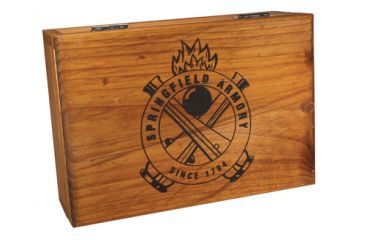 Image of USED Springfield Armory Single Pistol Battery Box, Wooden, GE5051, EDEMO1