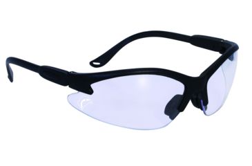 Image of SSP Eyewear Bullchukar Sportsman Hunting Glasses, Black Frame, Crystal Clear Anti-Fog Lens 011711950621
