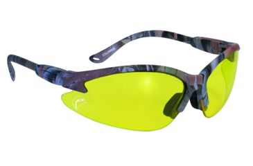 Image of SSP Eyewear Bullchukar Sportsman Hunting Glasses, Camo Frame, European Yellow Anti-Fog Lens 011711950652