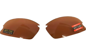 Image of SSP Eyewear Chelan Plano Replacement Lenses, No Magnification, Bronze Lens, CHELAN BRZ LENS