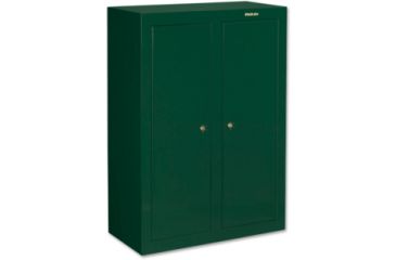 Image of Stack-On 16-31 Gun Convertible Double Door Steel Security Cabinet, Hunter Green GCDG-9216-DS