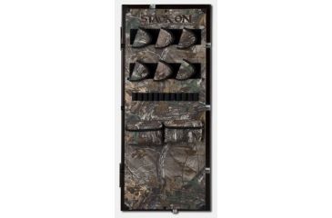 Image of Stack-On 22-Gun w/Back-lit Electronic Lock,24.75x24x59in,Brown Hammertone W-22-BH-E-S