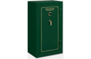 Image of Stack-On 24 Gun Safe w/ Combination Lock and Door Storage, Matte Hunter Green E-24-MG-C-S