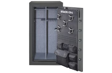 Image of Stack-On 36-40 Gun with Combination Lock, /Silver, Matte Black/ Silver TD-40-SB-C-S