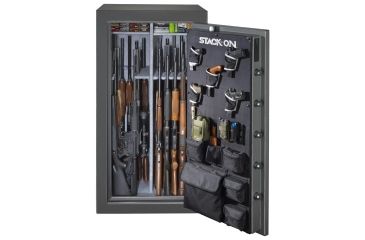 Image of Stack-On 36-40 Gun with Biometric Lock,, Gray Pebble TD-40-GP-B-S