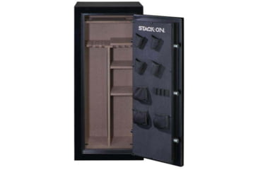 Image of Stack-On Armorguard 24 Gun Fire Resistant Safe, Black, Oversized, A18-24-MB-E-S