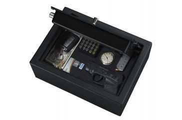 Image of Stack-On Biometric - Drawer Safe w/Biometric Lock, MATTE BLACK PDS-1500-B